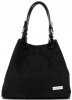 Kožené kabelka shopper bag Vittoria Gotti černá V90047CH
